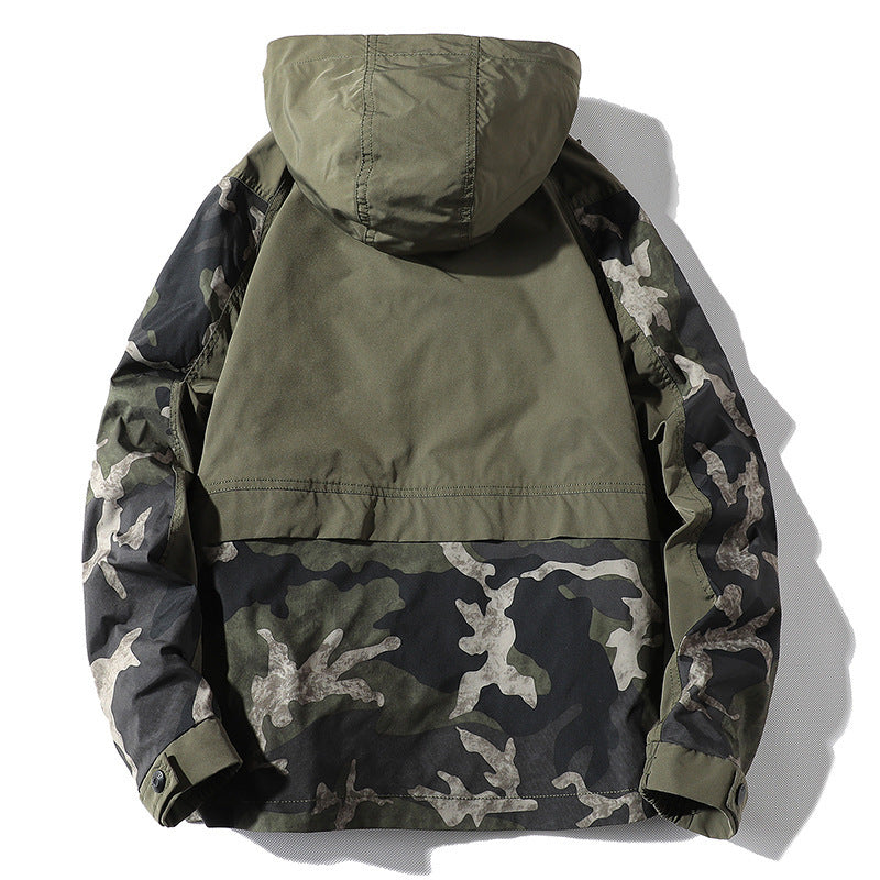 Military Techwear Jacket | Forest Rogue Model A1 Green