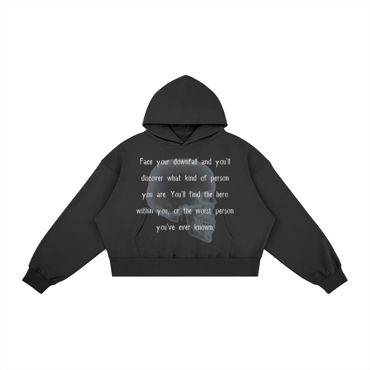 Post-Apo Hoodie | Wastland Streetwear | POST-HUMAN Model 1 Soft