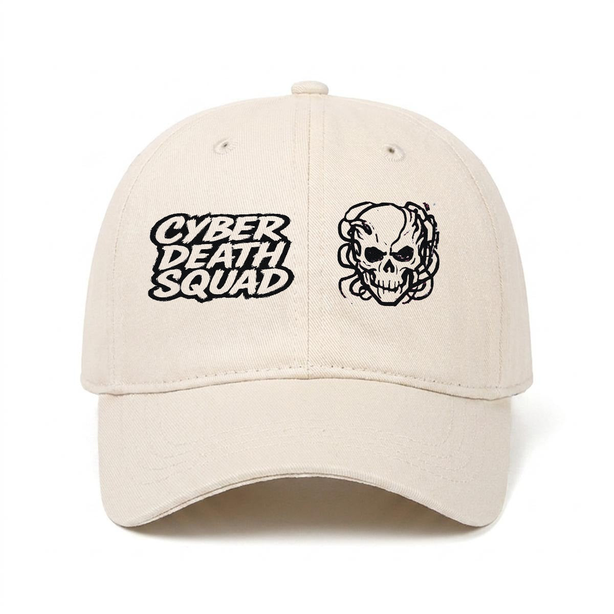 Embroidered Cyberpunk Cap | CYBER DEATH SQUAD